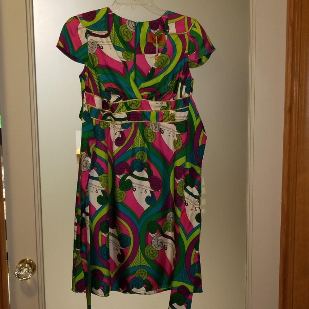 VOOM by Joy Han Silk Dress Small